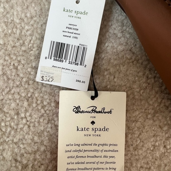 Kate spade NWT natural color handbag - Picture 10 of 11